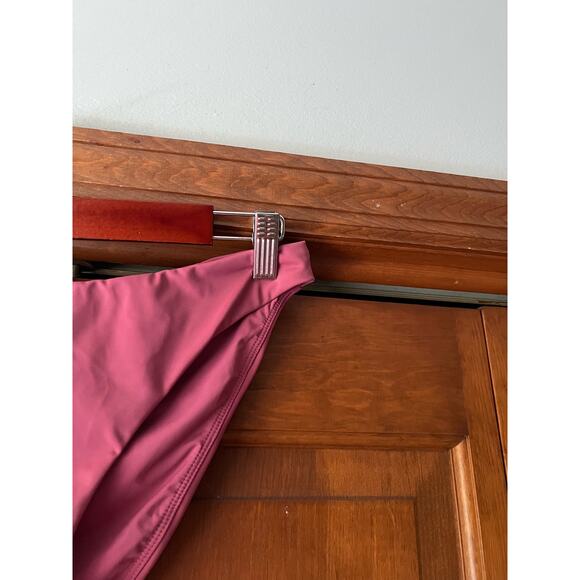 NWT Andie Women's The Symi Cheeky Bikini Swim Bottom Mulberry Pink Size S - Picture 4 of 11